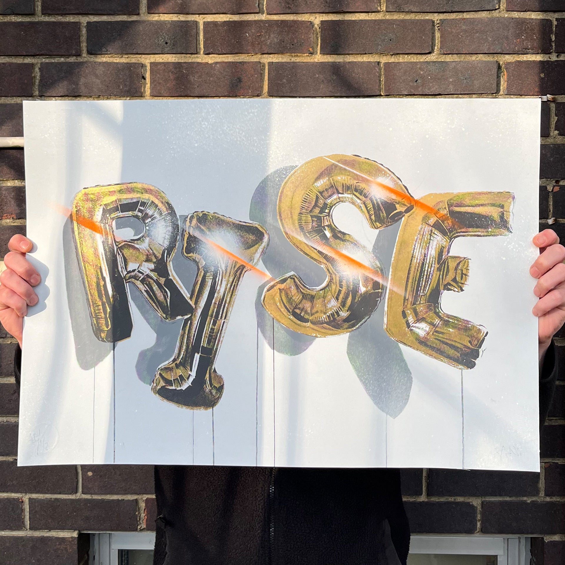 'Rise' print - AP